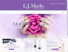 Tablet Screenshot of ljmarksjewelers.com